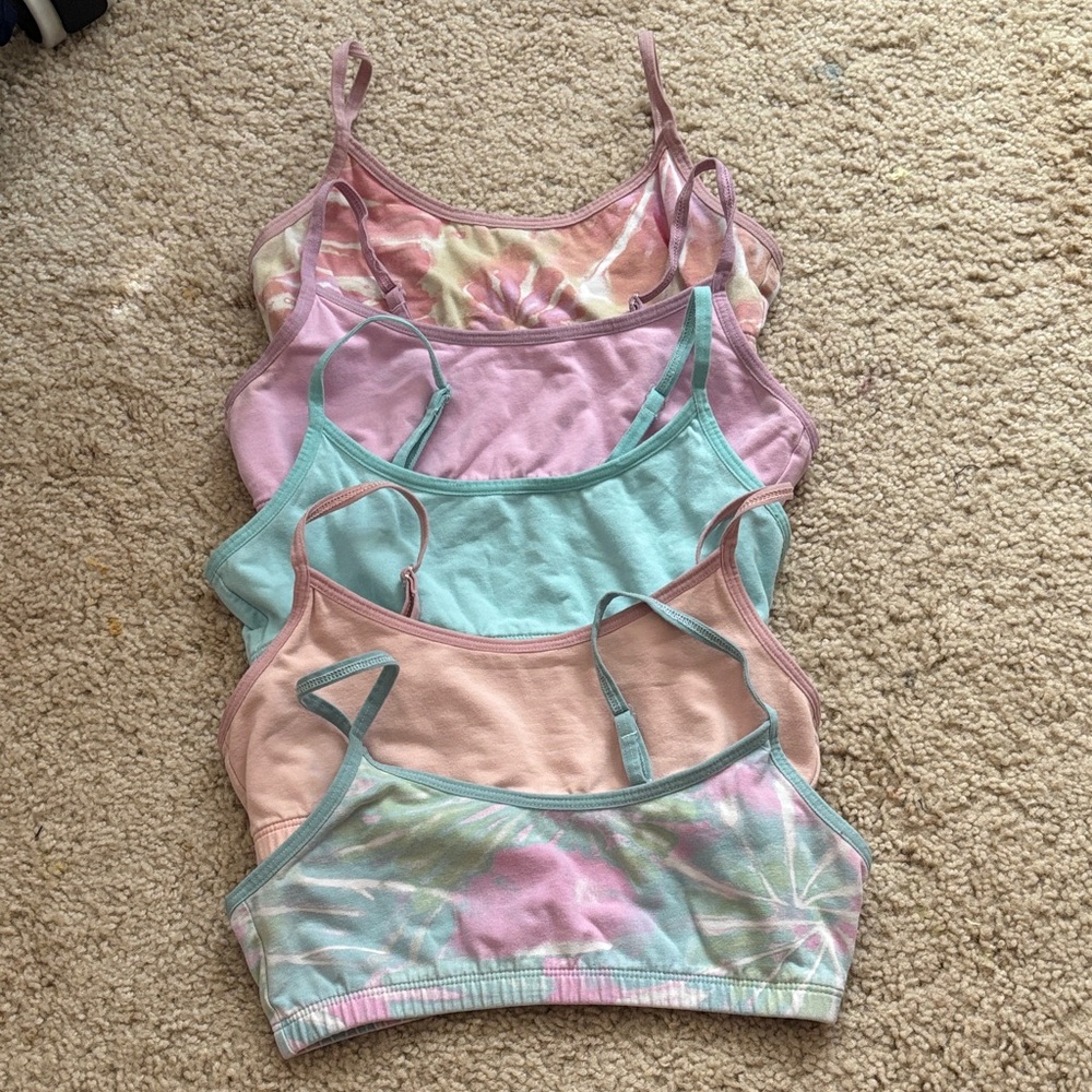 Children’s Place Girls Bralette, 5 pack